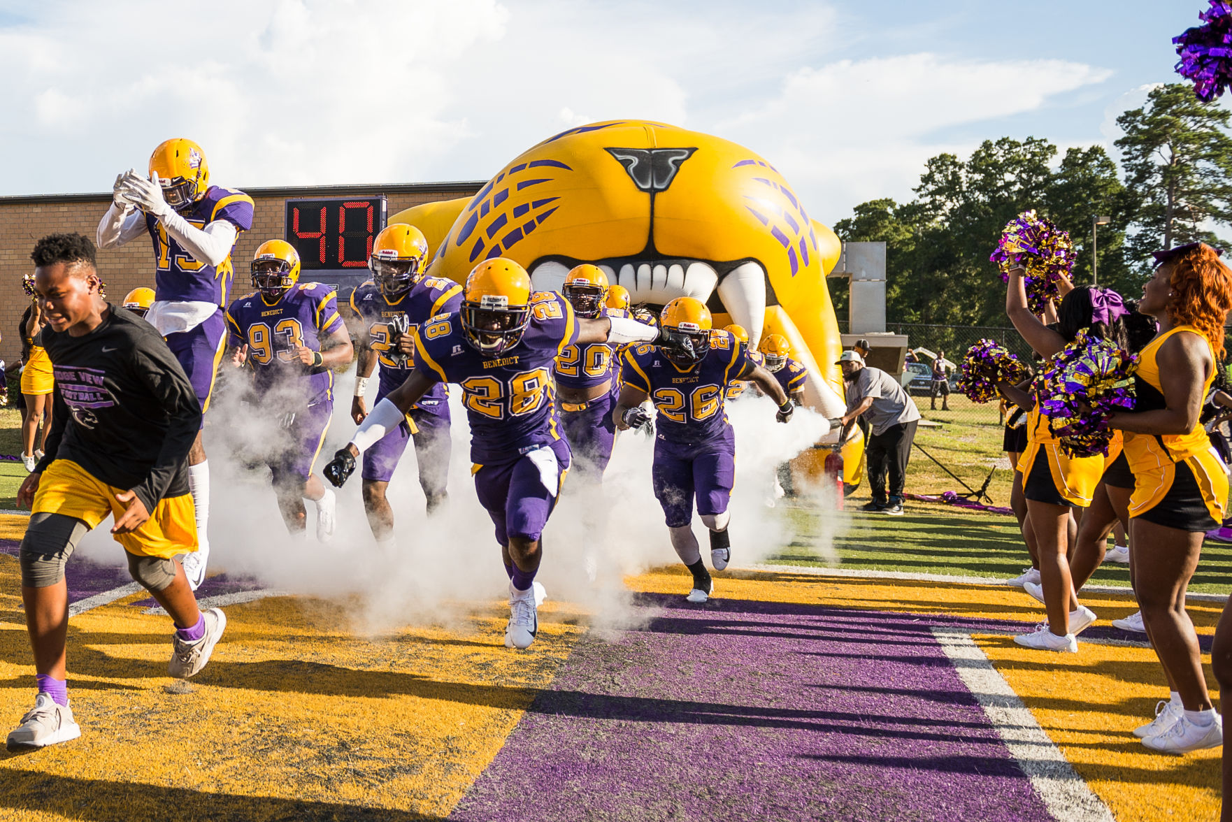 Benedict Tigers entrance